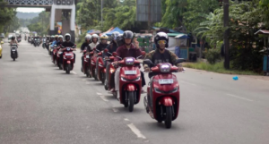 Keseruan Bikers Honda Kepri Di Event Stylovers & Scoopy Velocreativity