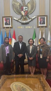 Fary Djemy Francis Temui Adm KBRI Roma, Bahas Peluang Investasi dan Rencana Pengembangan Batam