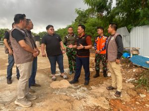 Komandan Lanud Hang Nadim Berkunjung ke Yayasan Sosial Cahaya Obor Berkat