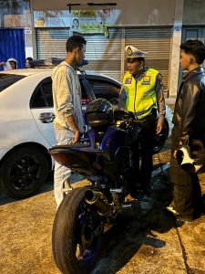 Polresta Barelang Amankan 22 Unit Kendaraan Memakai Knalpot Brong Saat Laksanakan Cipta Kondisi KRYD