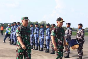 Danlanud Hang Nadim Batam Sambut Panglima TNI