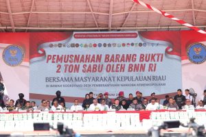 Aksi Tegas Polda Kepri: 2 Ton Sabu Dimusnahkan, Bukti Nyata Perang Melawan Narkoba