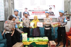 HUT Bhayangkara ke-79, Propam Polresta Barelang Salurkan Bantuan ke Panti Asuhan Rezeki Illahi