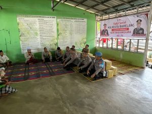 Hari Bhayangkara ke-79, Polsek Sagulung Salurkan Bantuan Sembako ke Panti Asuhan Al-Alif Nahdlatul Wathan