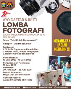 Polda Kepri Hadirkan Serangkaian Lomba dan Pameran Sambut Hari Bhayangkara ke-79