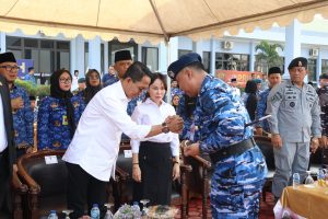 Lanud Hang Nadim Gelar Upacara Bendera 17-an Tingkat Kota Batam
