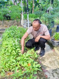 Polsek Sagulung Ubah Lahan Tidur Jadi Kebun Ketahanan Pangan