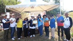 BP Batam dan PT TDK Tanam 200 Pohon Bambu di Bendungan Sei Harapan