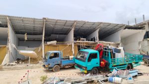 Tujuh Ruko Ambruk di Batam, Polisi Dalami Dugaan Kelalaian Pengembang