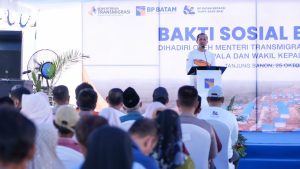 Bakti Sosial BP Batam:Dari Sembako Hingga Door Prize ,Warga Rempang Eco-City Bergembira