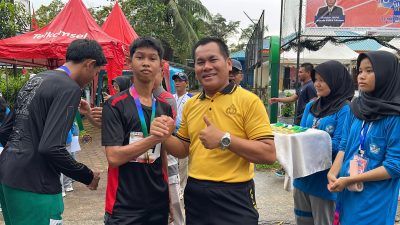 Ribuan Pelajar Tumpah Ruah di Smansa Fun Run, Kapolsek Sekupang: Ayo Lari, Bersenang-senang, dan Raih Prestasi