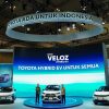 Toyota Luncurkan New Veloz Hybrid EV dan Dua BEV Produksi Lokal di GAIKINDO Jakarta Auto Week 2025