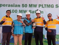 PLN Batam dan Maxpower Resmikan Pengoperasian 50 MW PLTMG Perkuat Pasokan Listri