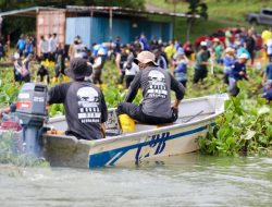 BP Batam Gotong Royong,Bersihkan Waduk Duringkang,Ajak Masyarakat Jaga Sumber Air Bersih